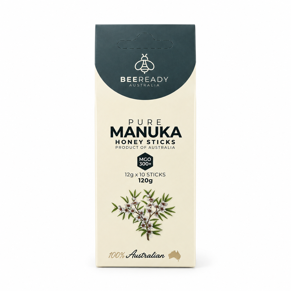 BEEREADY Manuka MGO300+ honey sticks 120g
